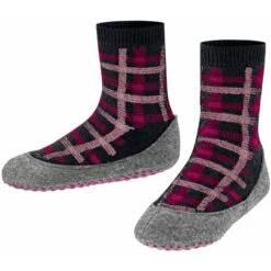 Falke Checked Cosyshoes Kids -Chic Shoes Shop falke checked cosyshoes kids dark navy 37 38 dark navy 0