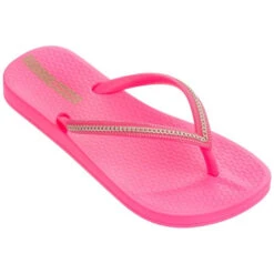 Ipanema Anatomic Metallic Kids -Chic Shoes Shop ipanema anatomic metallic kids pink neon 24535 2