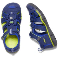 Keen Seacamp II CNX -Chic Shoes Shop keen seacamp ii cnx blue depths chartreuse t us 4 eur 19 blue depths chartreuse 1