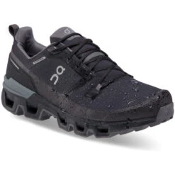 On Running On-Running Cloudwander Waterproof -Chic Shoes Shop on running cloudwander waterproof black eclipse 9 5 us 43 eur black eclipse 5