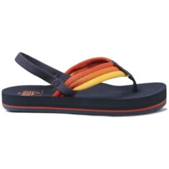 Reef Little Ahi Beach -Chic Shoes Shop reef little ahi beach navy sunset 3 4 us 19 20 eur navy sunset 2