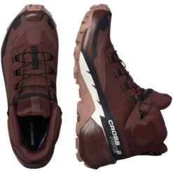 Salomon Cross Hike Mid GTX 2 Women -Chic Shoes Shop salomon cross hike mid gtx 2 women bitter chocolate mocha mousse vanilla ice 5 1