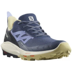 Salomon Outpulse GTX Women -Chic Shoes Shop salomon outpulse gtx women mood indigo leek green easter egg 3 5 uk 36 eur mood indigo leek green easter egg 1