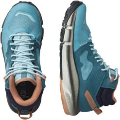 Salomon Predict Hike Mid GTX W -Chic Shoes Shop salomon predict hike mid gtx w mallard blue delphinium blue mocha mousse 3 5 uk 36eur mallard blue delphinium blue mocha mousse 6