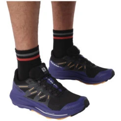 Salomon Pulsar Trail -Chic Shoes Shop salomon pulsar trail black clematis blue blazing orange 6 1