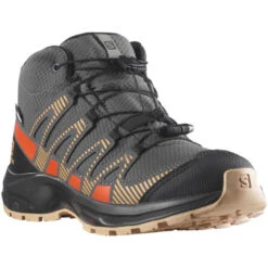 Salomon XA Pro V8 Mid CSWP J -Chic Shoes Shop salomon xa pro v8 mid cswp j magnet acorn cherry tomato 31 magnet acorn cherry tomato 1