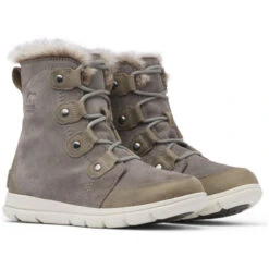 Sorel Explorer Joan -Chic Shoes Shop sorel explorer joan quarry black 5 us 36 eur quarry black 1