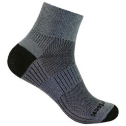 Wrightsock Coolmesh II Quarter -Chic Shoes Shop wrightsock coolmesh ii quarter grey s grey 0